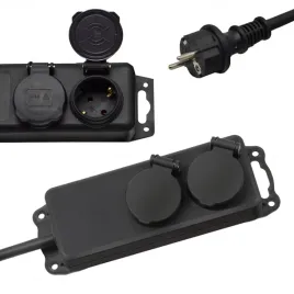 listwa-zewnetrzna-2-gniazda-kabel-2m-przewod-gumowy-do-prac-ogrodowych-ip44