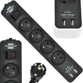 listwa-zasilajaca-4-gniazda-euro-przedluzacz-ladowarka-2-usb-wlacznik