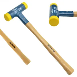 mlotek-z-obuchem-miekkim-fi30-trzonek-drewniany-hikory-dlugosc-350-mm