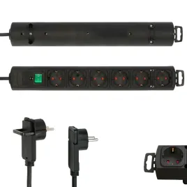listwa-6-gniazdowa-czarna-zasilacz-elektryczny-kabel-2m-wtyczka-plaska