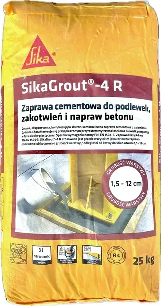SIKA Zaprawa kotwiąca SikaGrout-4 R, 25 kg