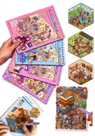 naklejki-kpop-demon-hunters-huntrix-sticker-room-scenki-3d-wyklejkanka
