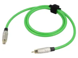 kabel-rca-gniazdorca-wtyk-1m-pokrycie-zlocony-zielony-x1szt
