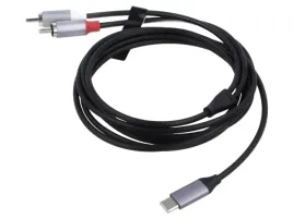 kabel-rca-wtyk-x2usb-c-wtyk-niklowany-1m-czarny-przew-3mm-x1szt