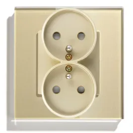 gniazdo-elektryczne-z-bolcem-230v-podwojne-zlote-z-ramka-szklana