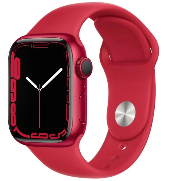 SMARTWATCH APPLE WATCH 7 41mm GPS CZERWONY ALUMINIUM CASE