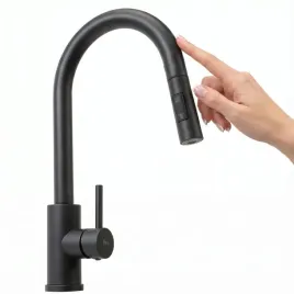 bateria-kuchenna-dotykowa-czarna-rea-fresh-touch-stojaca-wyciagana-wylewka