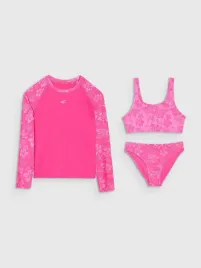 stroj-kapielowy-4f-dziewczecy-komplet-do-plywania-na-plaze-134-140-f056