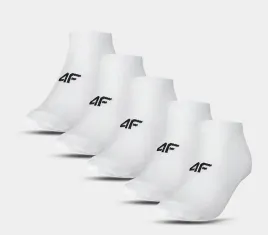 skarpetki-meskie-biale-4f-krotkie-zestaw-komplet-pieciopak-39-42