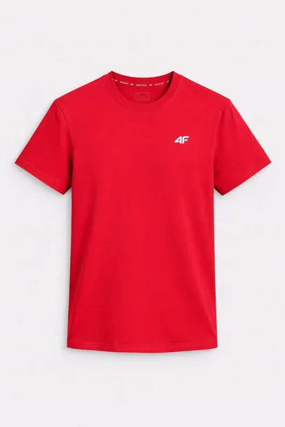 T-SHIRT MĘSKI 4F KOSZULKA BAWEŁNIANA SPORTOWA M TTSHM3341 SS26