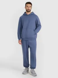 spodnie-meskie-dresowe-4f-bawelniane-brush-basic-ttrom1140-aw25-xl
