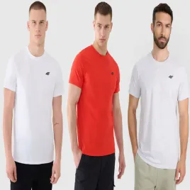 t-shirt-meski-4f-koszulka-zestaw-komplet-3-sztuki-xl-ss25