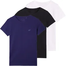 t-shirt-damski-4f-koszulka-zestaw-komplet-3-sztuki-xs-ss25