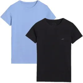 t-shirt-damski-bawelniany-4f-koszulka-zestaw-komplet-2-sztuki-xs-ss25