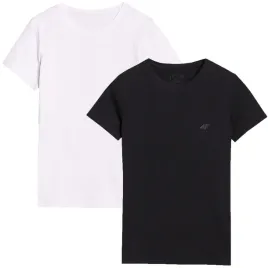 t-shirt-damski-bawelniany-4f-koszulka-zestaw-komplet-2-sztuki-xs-ss25