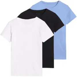 t-shirt-damski-4f-koszulka-zestaw-komplet-3-sztuki-xs-ss25