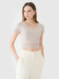 t-shirt-damski-4f-bawelniany-crop-top-ttshf2695-ss25-l