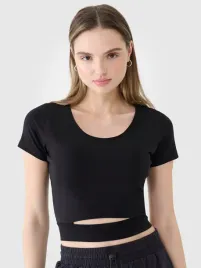 t-shirt-damski-4f-bawelniany-crop-top-ttshf2695-ss25-l