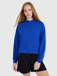 bluza-damska-dresowa-4f-nierozpinana-z-kapturem-tswsf1748-ss25-m