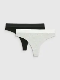 bielizna-damska-4f-stringi-bawelniane-majtki-2pak-uptsf031-ss25-xs
