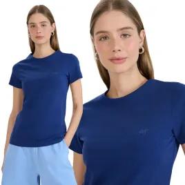 t-shirt-damski-4f-koszulka-bawelniana-sportowa-xs-ttshf2255-ss25