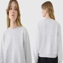 bluza-damska-4f-dresowa-nierozpinana-bez-kaptura-tswsf1765-ss25-xs