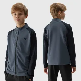 bluza-chlopieca-4f-portowa-ze-stojka-rozpinana-tfswm297-ss24-122-128