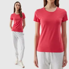 t-shirt-damski-4f-koszulka-sportowa-bawelniana-ttshf1161-ss24-xs