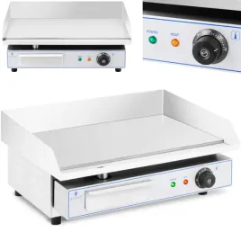 grill-elektryczny-plyta-grillowa-gladka-550-x-400-mm-3000-w