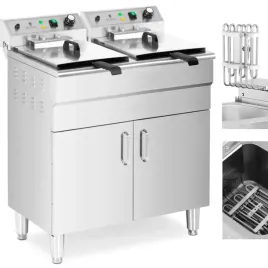 frytownica-elektryczna-podwojna-wolnostojaca-z-szafka-400-v-10000-w-26-l