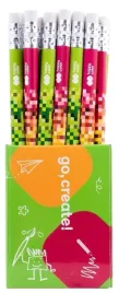 olowek-do-nauki-pisania-2b-pixi-24szt-happy-color