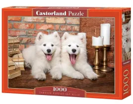 puzzle-1000-samoyed-puppies-say-hello-castor