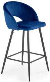 elegancki-hoker-halmar-h96-granatowy-tapicerowany-velvetem-styl-loft
