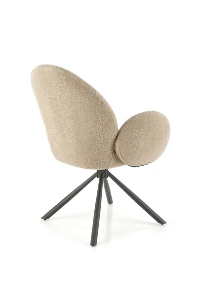 krzeslo-k498-cappuccino-halmar-nowoczesne-eleganckie-metalowe-rodzaj-nog-krzyzak