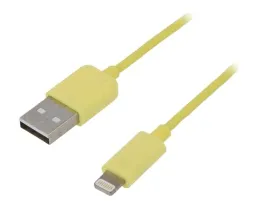 kabel-usb-2-0-apple-lightning-wtykusb-a-wtyk-1m-zolty-x1szt