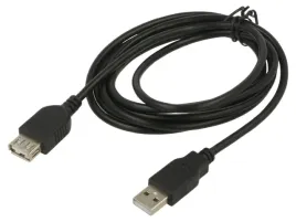 kabel-usb-2-0-usb-a-gniazdousb-a-wtyk-3m-czarny-cu-28awg-x1szt