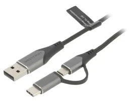 kabel-usb-2-0-usb-a-wtykusb-b-micro-wtykusb-c-wtyk-05m-x1szt
