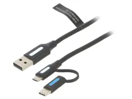 kabel-usb-2-0-usb-a-wtykusb-b-micro-wtykusb-c-wtyk-2m-3a-x1szt