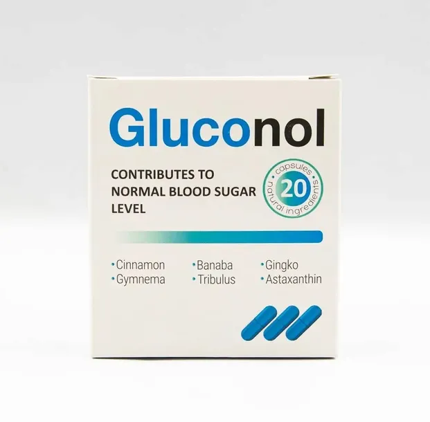 Glukonol prawidłowy poziom cukru we krwi 20 kapsułek