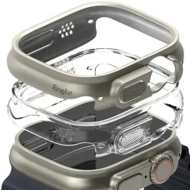 ringke-slim-2-pack-apple-watch-ultra-1-2-49-mm-clear-and-titanium-grey