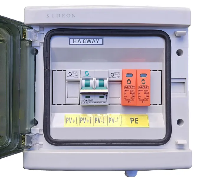 NEW Gotowa Rozdzielnica Sideon PV IP65 Skrzynka Zasilania DC 500V 1 String
