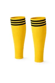 getry-bez-stopy-ciete-iskierka-zolte-z-czarnymi-pasami-uniwersalny-rozmiar