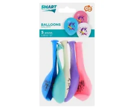 godan-balon-jednorozec-dekoracyjny-opakowanie-5-sztuk-srdnica-30-cm-lateks