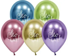 godan-balony-beauty-charm-urodzinowe-lateksowe-sto-lat-opakowanie-5-sztuk
