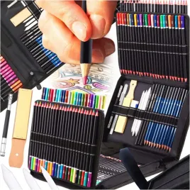 kredki-olowkowe-zestaw-do-rysowania-szkicowania-145-el-w-etui-profesjonalne