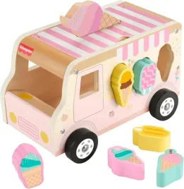 fisher-price-ciezarowka-z-lodami-drewniany-sorter-ksztaltow-hxt86