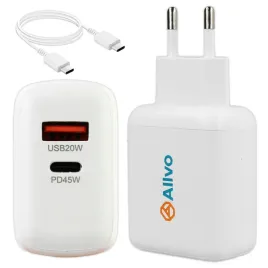 ladowarka-sieciowa-kostka-gniazdo-usb-usb-c-pd-qc-3-0-45w-gan-kabel-c