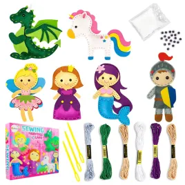 zestaw-do-szycia-z-filcu-dla-dzieci-kreatywny-bajkowe-postacie-jednorozec