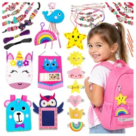 filcowy-zestaw-do-nauki-szycia-wyszywanka-dla-dzieci-bransoletki-pierscionk