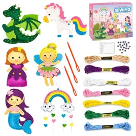 bajkowy-zestaw-do-szycia-z-filcu-diy-6-figurek-kreatywna-zabawa-dla-dzieci